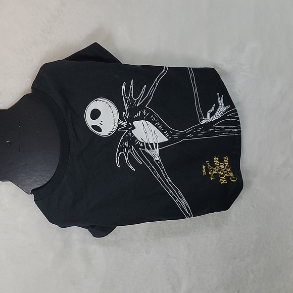 Disney Nightmare Before Christmas Jack Skellington Halloween Dog Tee - Picture 4 of 8